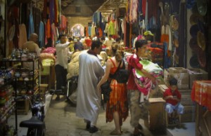 haggling in the souks