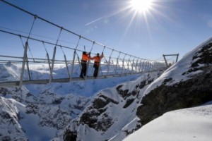 highest suspension bridge