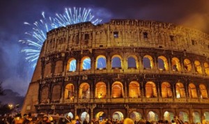 new year rome