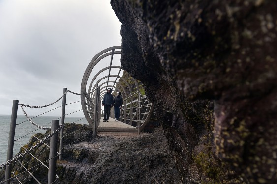 Gobbins cliff path