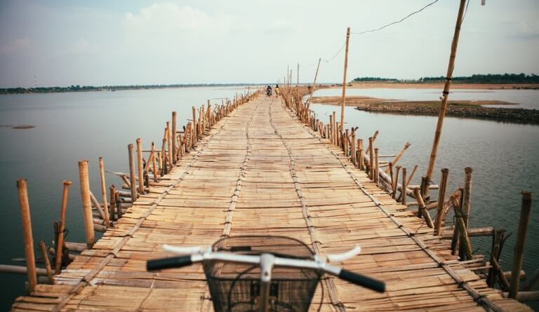 Koh Paen bamboo bridge