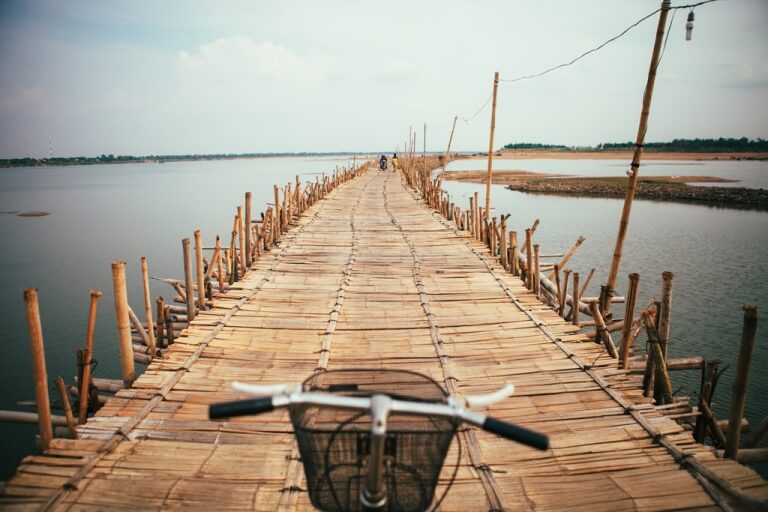 Koh Paen bamboo bridge